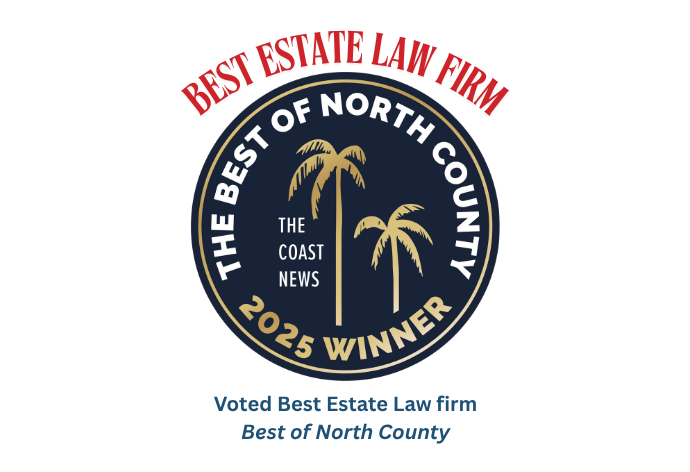 Voted Best Estate Law Firm - Gold Winner!